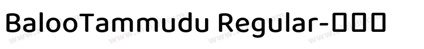 BalooTammudu Regular字体转换